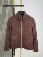 Мужская куртка Hermes коричневого цвета, артикул 348926