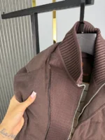 Мужская куртка Loro Piana коричневого цвета, артикул 348873 — фото 6