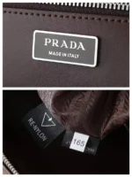 Мужской рюкзак Prada коричневого цвета, артикул 348684 — фото 7