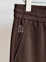 Мужской спортивный костюм Brunello Cucinelli коричневого цвета, артикул 348691 — фото 4
