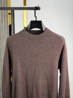 Мужской свитер Zegna коричневого цвета, артикул 348943 — фото 3