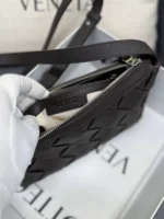 Мужская сумка мессенджер Bottega Veneta коричневого цвета, артикул 348624 — фото 3