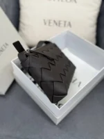 Мужская сумка мессенджер Bottega Veneta коричневого цвета, артикул 348624 — фото 4