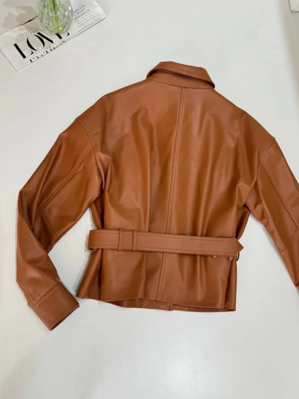 Кожаная куртка SAINT LAURENT — фото 2