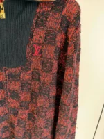 Мужской кардиган Louis Vuitton красного цвета, артикул 348632 — фото 5