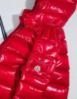 Мужская куртка Moncler красного цвета, артикул 348625 — фото 7