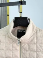 Мужская безрукавка Zegna кремового цвета, артикул 348955 — фото 6