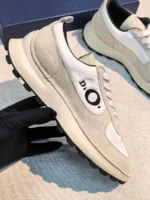 Мужские кроссовки Dior кремового цвета, артикул 348505 — фото 3