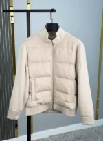 Мужская куртка Loro Piana кремового цвета, артикул 348919