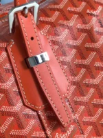 Мужская дорожная сумка Goyard оранжевого цвета, артикул 348678 — фото 5