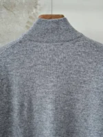 Мужская кофта Brunello Cucinelli серого цвета, артикул 348661 — фото 3