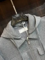 Мужской костюм Brunello Cucinelli серого цвета, артикул 348694 — фото 4