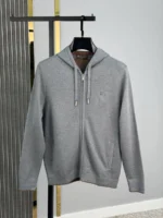 Мужской спортивный костюм Loro Piana серого цвета, артикул 348853 — фото 2