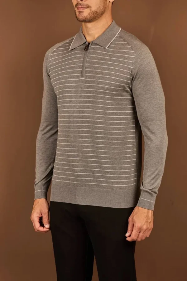 Поло с длинным рукавом CANALI