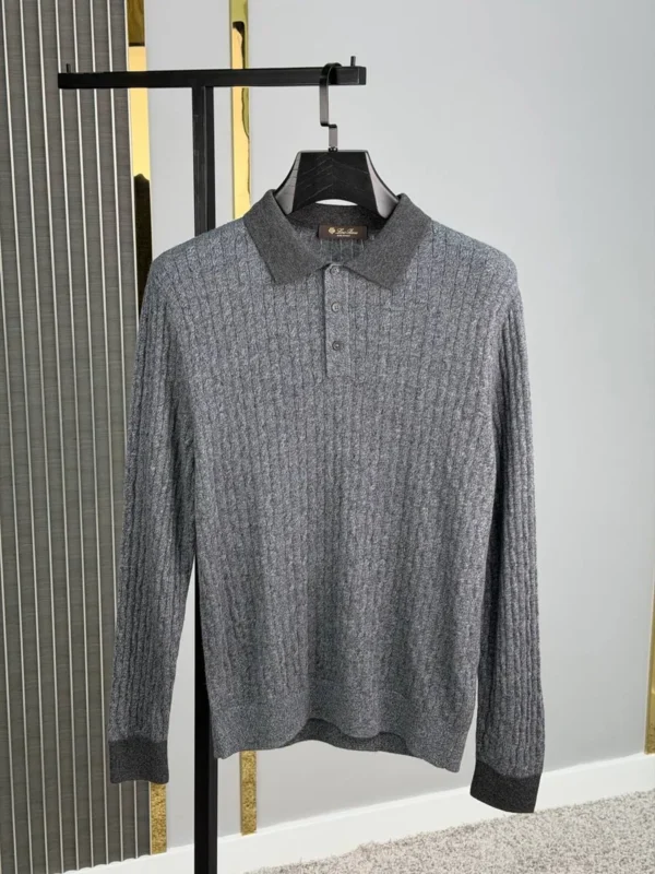 Поло с длинным рукавом LORO PIANA