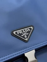 Мужской рюкзак Prada синего цвета, артикул 348745 — фото 7