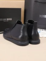 Мужские ботинки Boss тёмно-синего цвета, артикул 348975 — фото 5