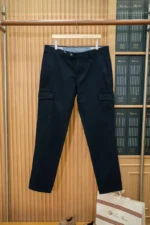 Мужские джинсы Brunello Cucinelli тёмно-синего цвета, артикул 348598