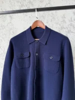 Мужской кардиган Brunello Cucinelli тёмно-синего цвета, артикул 348704 — фото 3