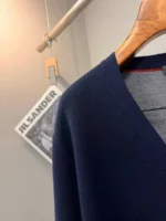 Мужской кардиган Prada тёмно-синего цвета, артикул 348718 — фото 4