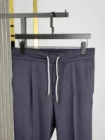 Мужской костюм Brunello Cucinelli тёмно-синего цвета, артикул 348860 — фото 6