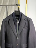 Мужской костюм Zegna тёмно-синего цвета, артикул 348967 — фото 6