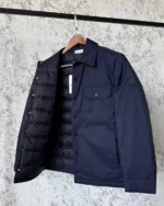 Мужская куртка Moncler тёмно-синего цвета, артикул 348703 — фото 2