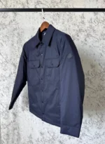 Мужская куртка Moncler тёмно-синего цвета, артикул 348703 — фото 3