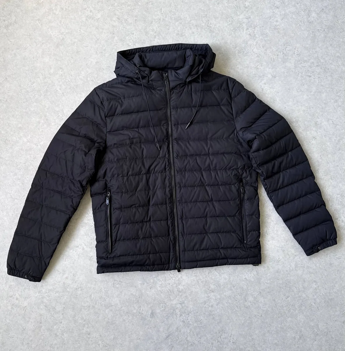 348730_1 Мужская куртка Zegna тёмно-синего цвета, артикул 348730