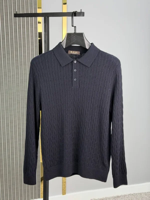 Поло с длинным рукавом LORO PIANA
